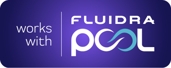 Logo works with Fluidra Pool
